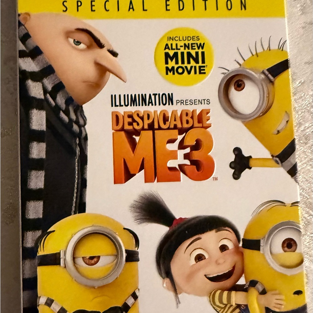Illumination Despicable Me 3 Special Edition Blue-ray + DVD